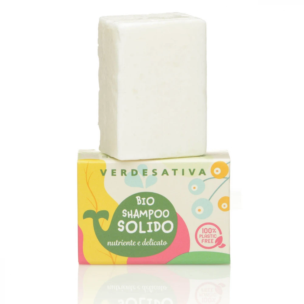 Shampoo SOLIDO Nutriente e Biodegradabile alla Canapa Bio Vegan