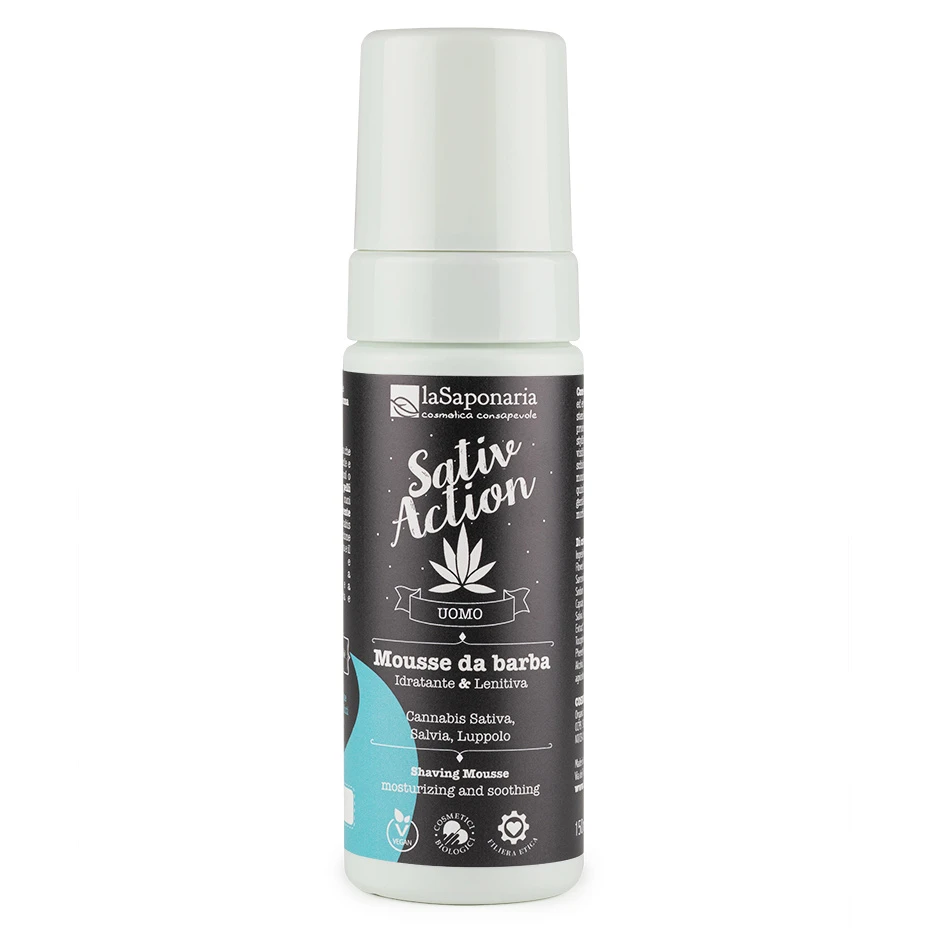 Shaving mousse with Cannabis Sativa_66154