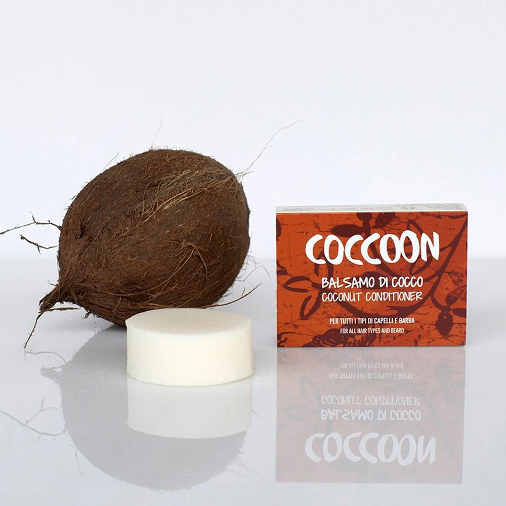 Solid COCONUT conditioner for all hair types (including children) and beards