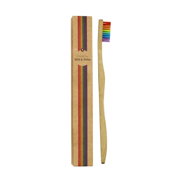 Rainbow toothbrush in Bamboo Zero Waste
