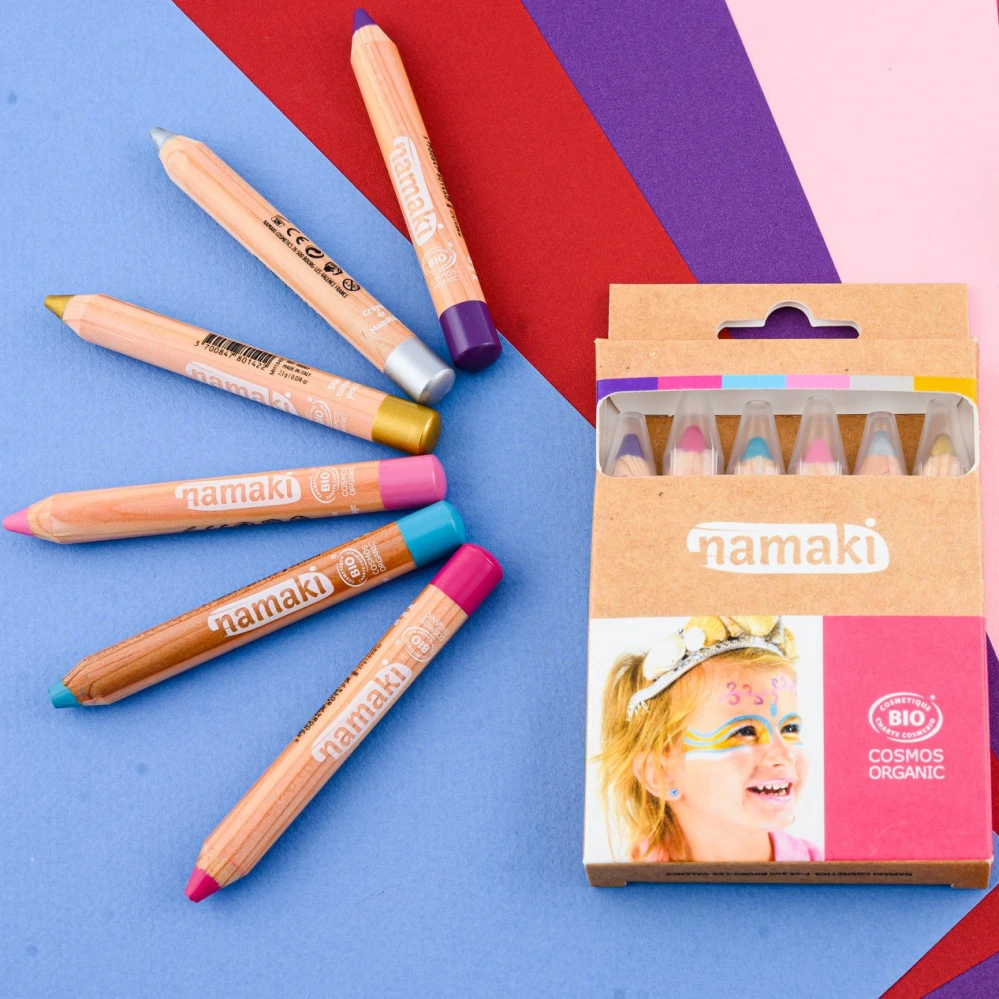 Make up organic Pencils Enchanted worlds - 6 pcs