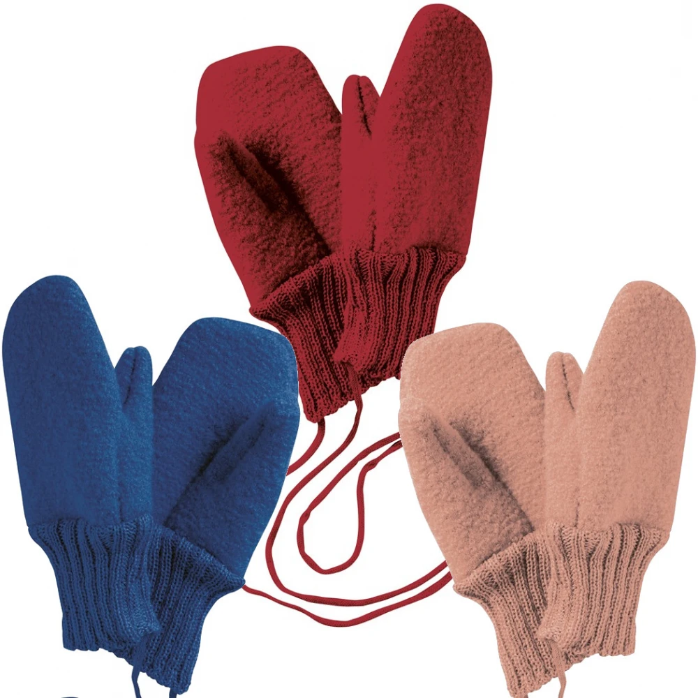 Disana organic boiled wool children's gloves