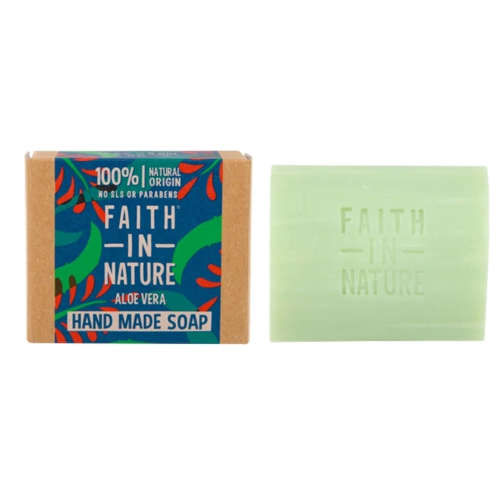 Vegan soap with ALOE VERA plastic free