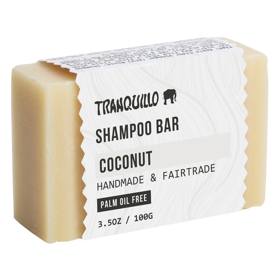 Fair Trade COCONUT solid hair shampoo