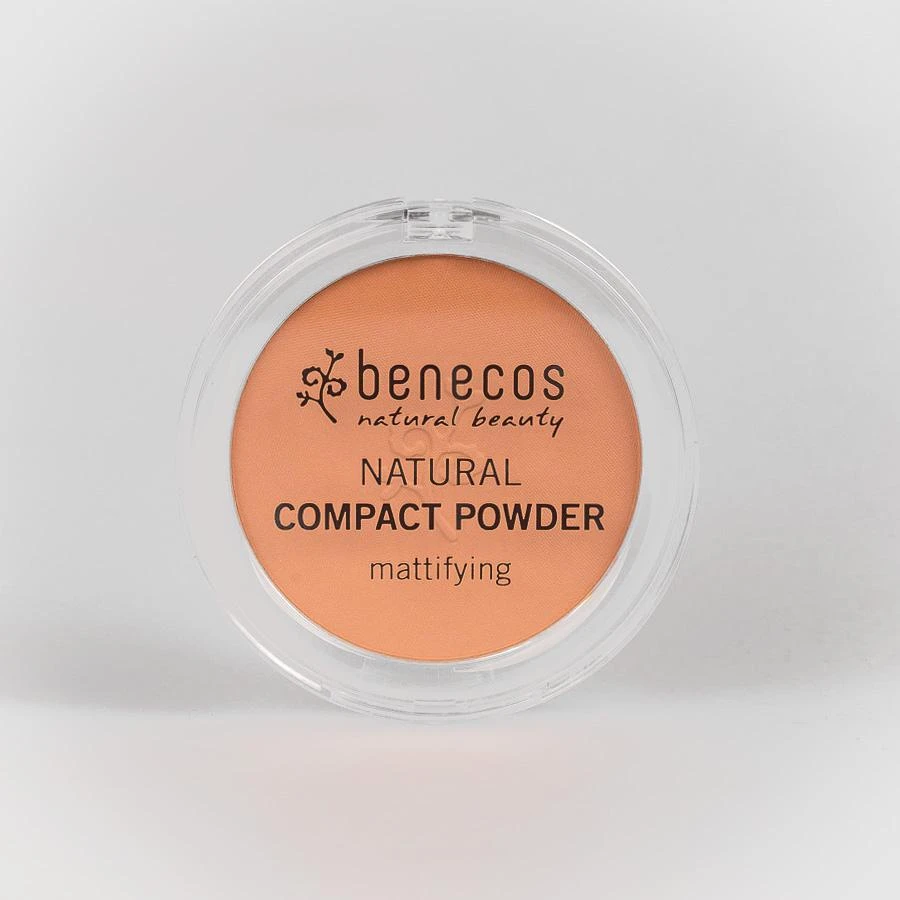 Compact mattifying powder Sand BioVegan Benecos
