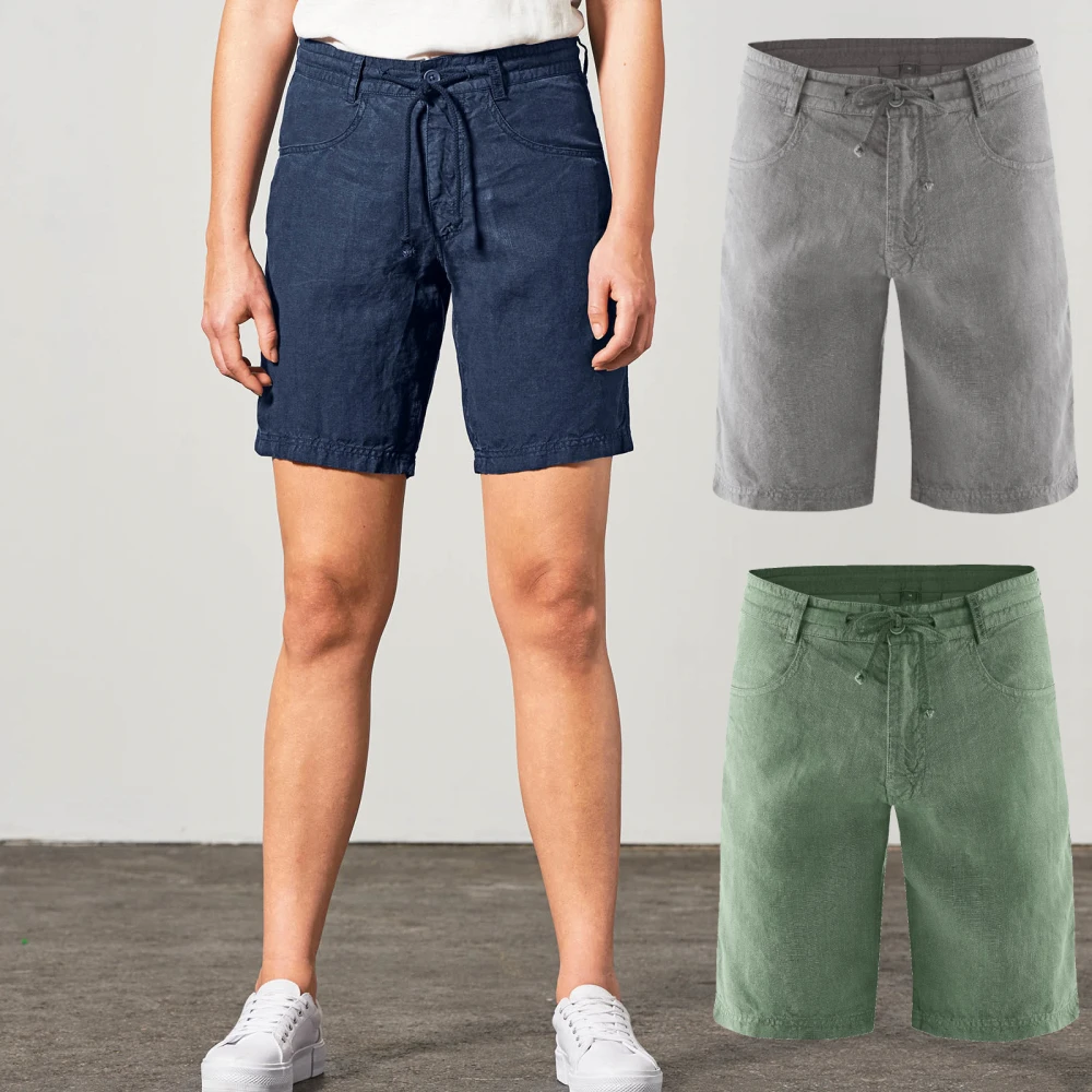 Hempage unisex bermuda shorts in 100% hemp