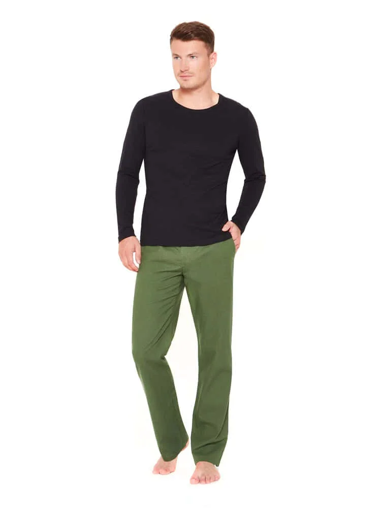 Unisex Chino trousers in hemp and organic cotton