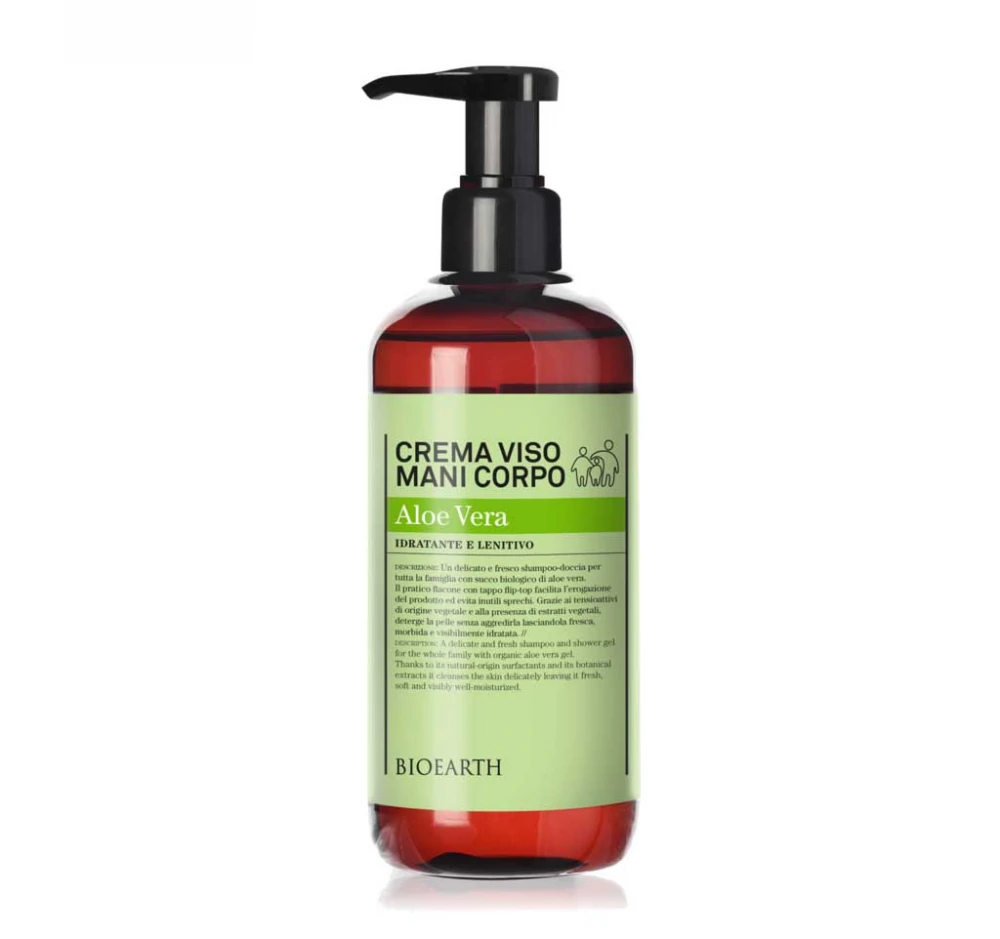 Aloe vera Cream 500 ml Face Hands Body - Moisturizing and delicate