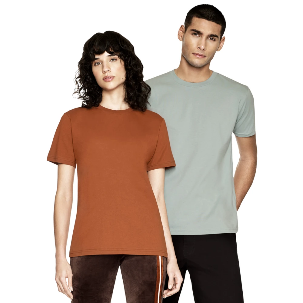 Unisex t-shirt Warm colors in organic cotton