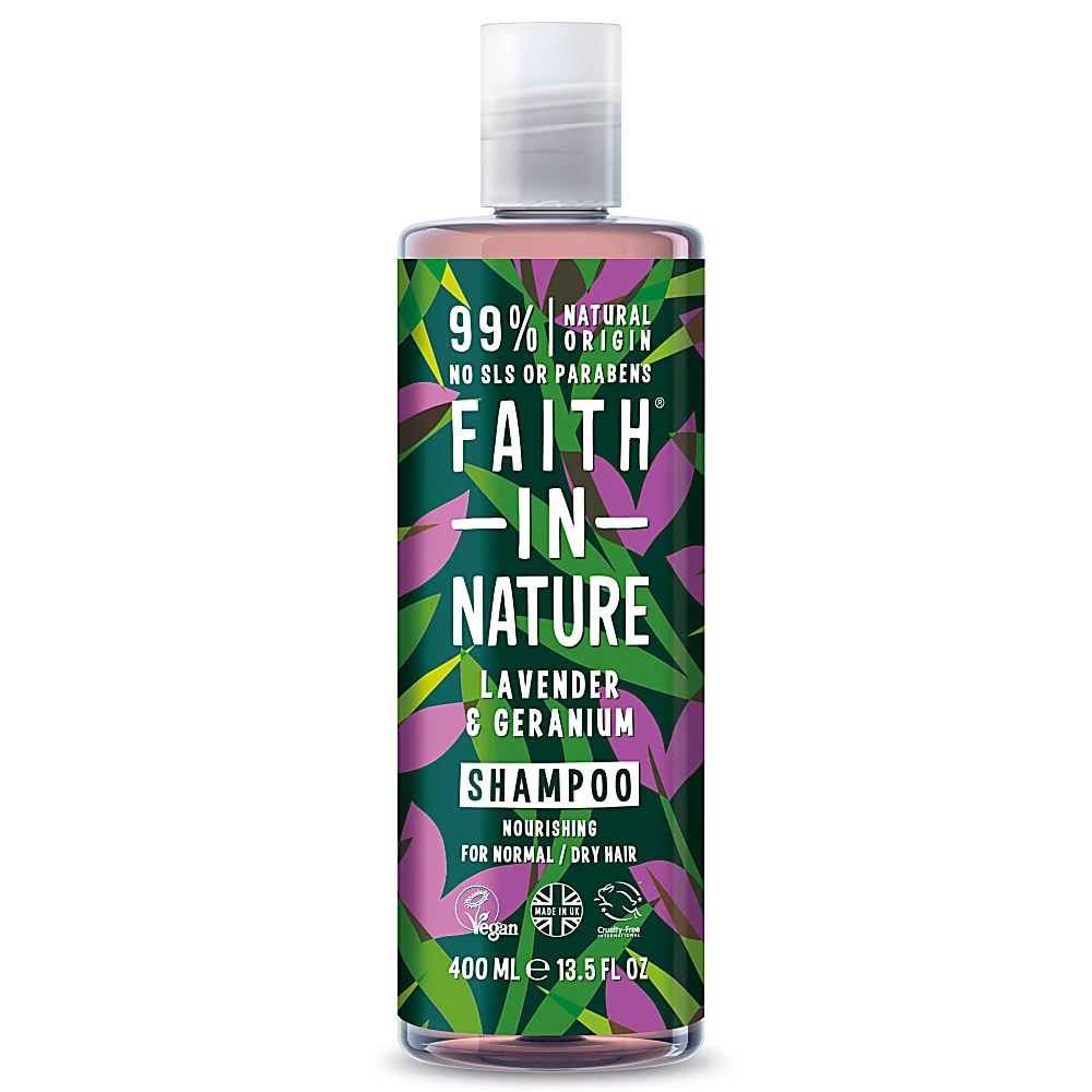 Faith - Lavender & Geranium Shampoo - 400ml