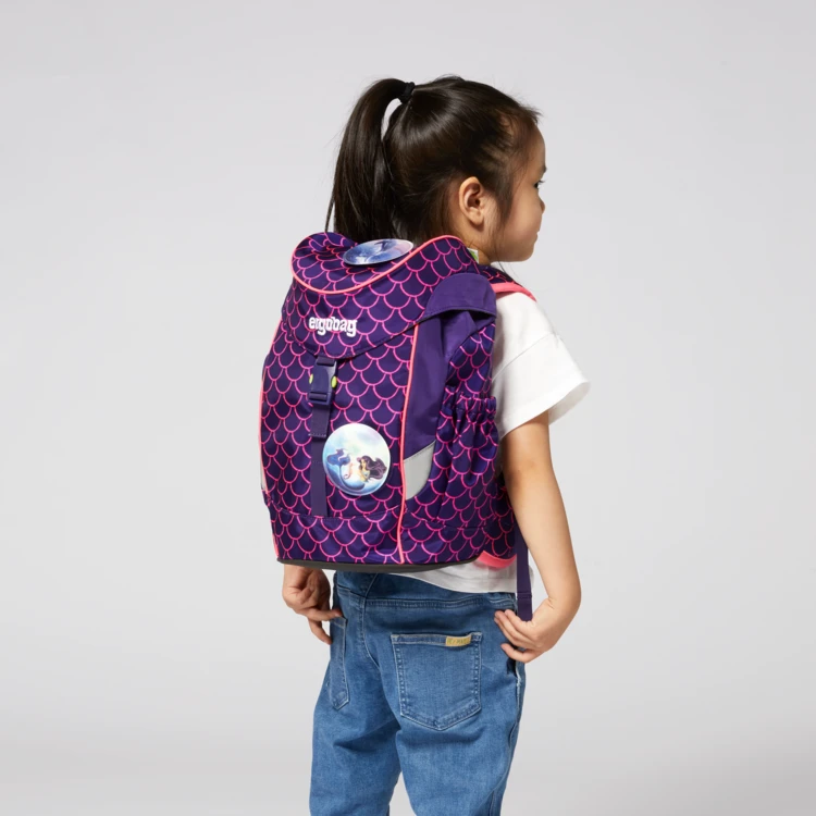 Mini ergobag ergonomic backpack for preschool - LUMI Pearl Dive