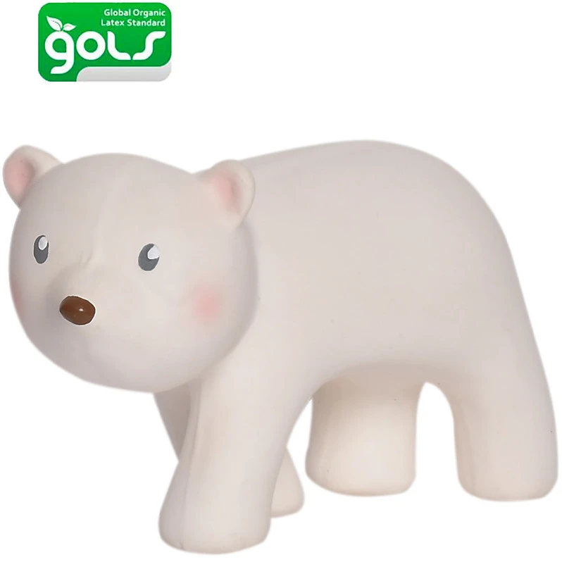 Polar Bear toy in 100% certified natural rubber_76956