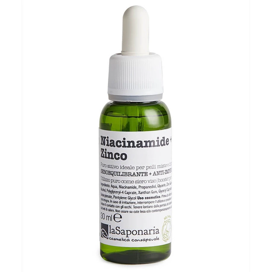 Niacinamide + Pure Active Zinc for pimples, blemishes and blackheads
