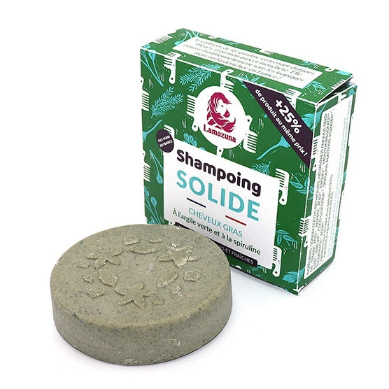Solid shampoo for oily hair with Herbs