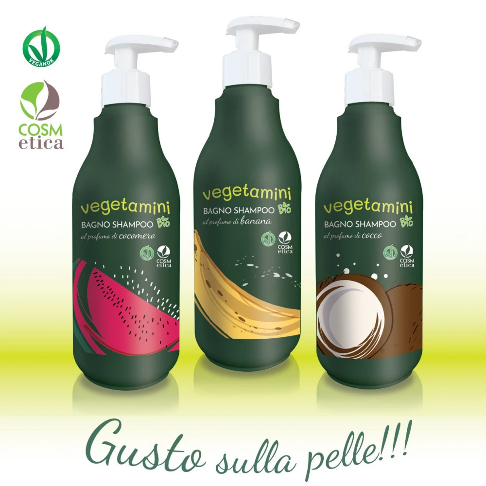 Shower gel and shampoo BIO VEGETAMINS for children 500 ml