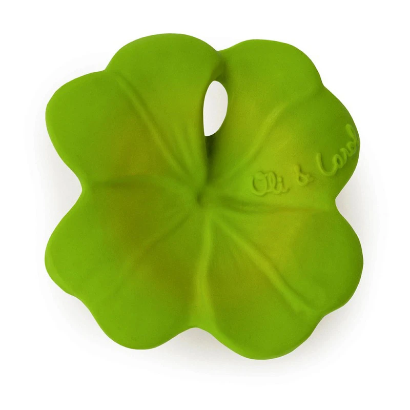 Teether and Soother ELI THE FOUR-LEAF COVER in natural rubber_79188