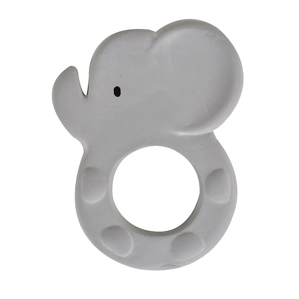Elephant teether in natural rubber_79276
