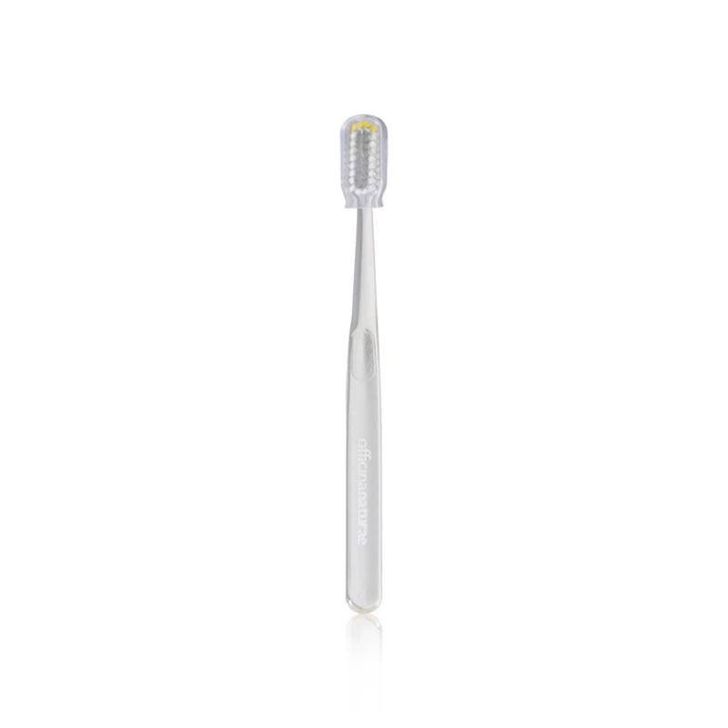 Soft Eco-friendly Silver toothbrush