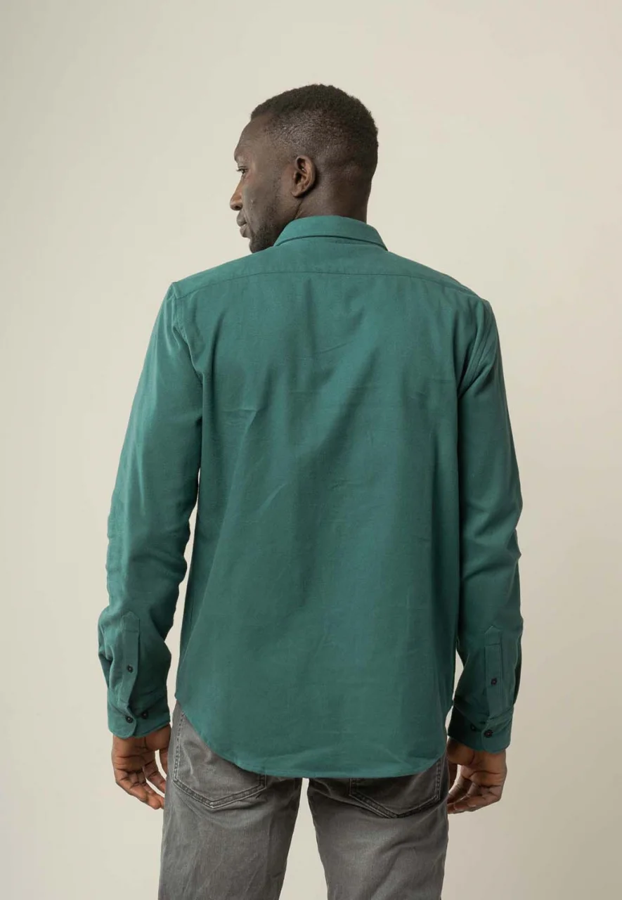 JOSHA flanel shirt in Fairtrade Organic Cotton_82927