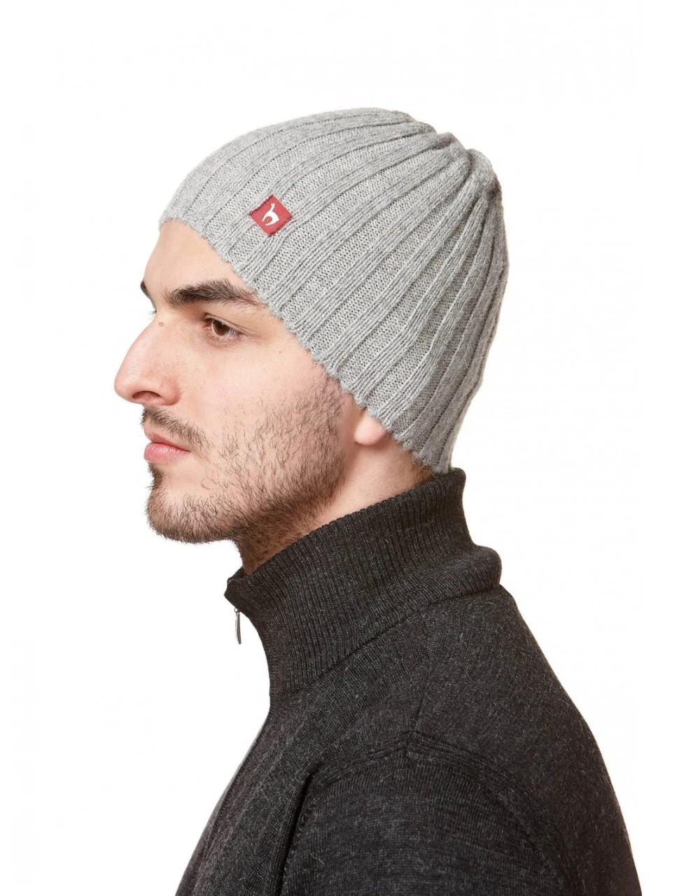 SKYCAP men's hat in pure Alpaca wool_86045
