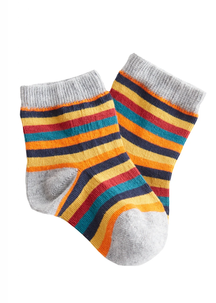 Socks for children Curry in organic cotton