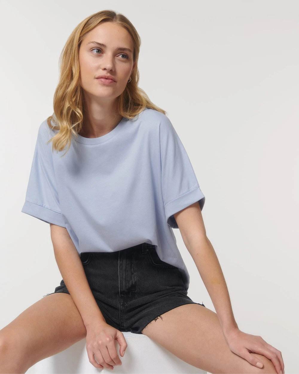 T-shirt woman Collidar oversize in organic cotton