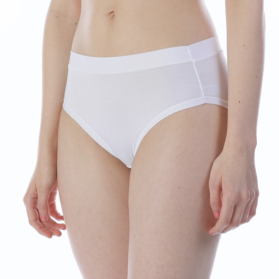 Medium waist Modal and Cotton briefs without elastic