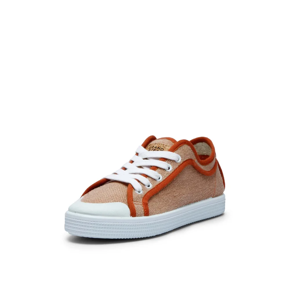 Sneaker AARI Cuero in hemp and organic cotton_93883