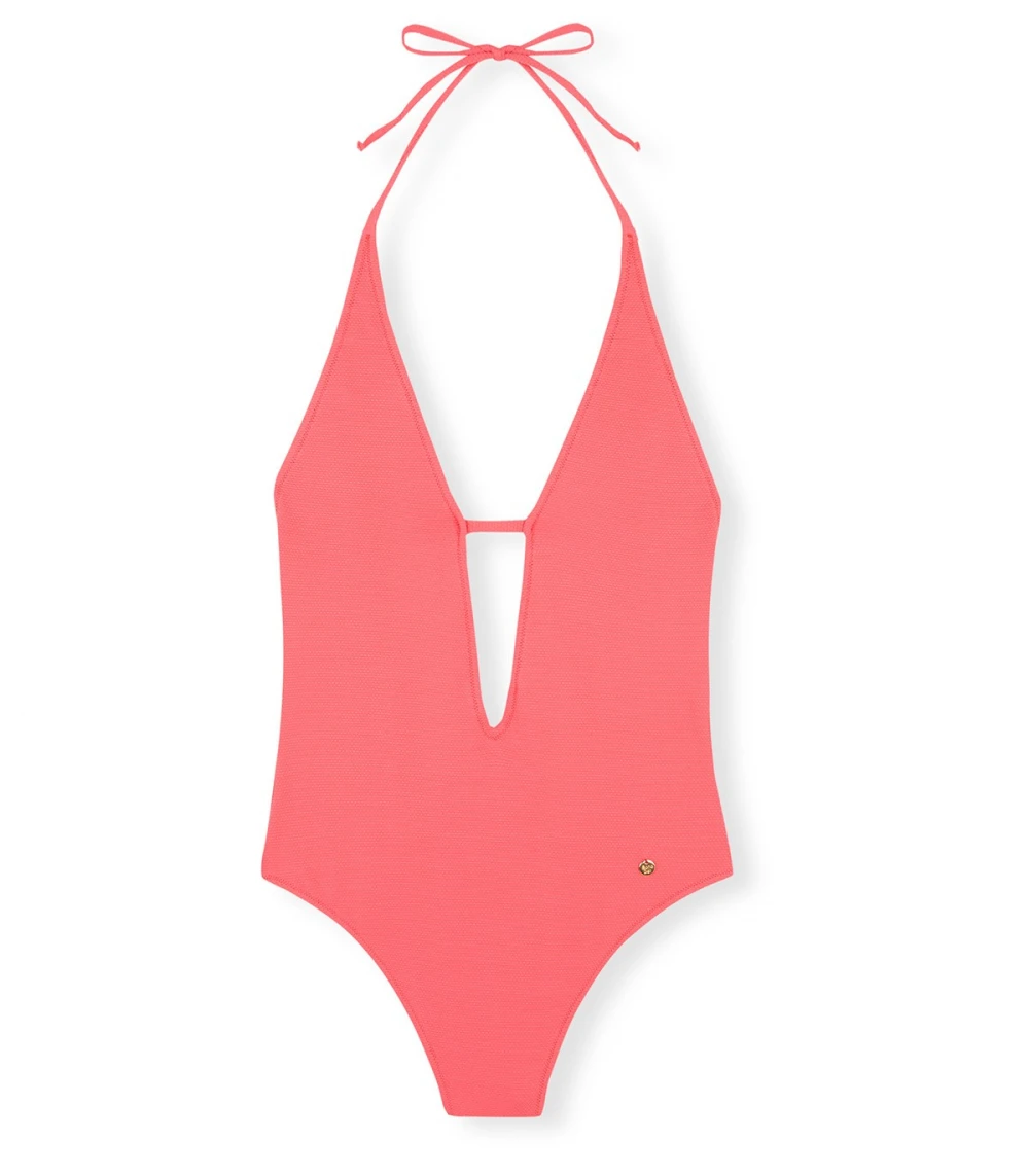 Onepiece swimsuit LOVE Escote eco-friendly recycled_94336