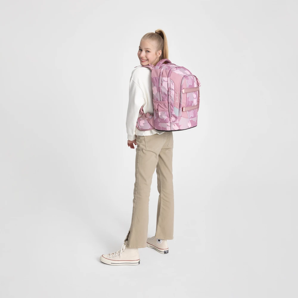 Ergonomic backpack Satch Pack Heartbreaker for secondary school in Recycled Pet