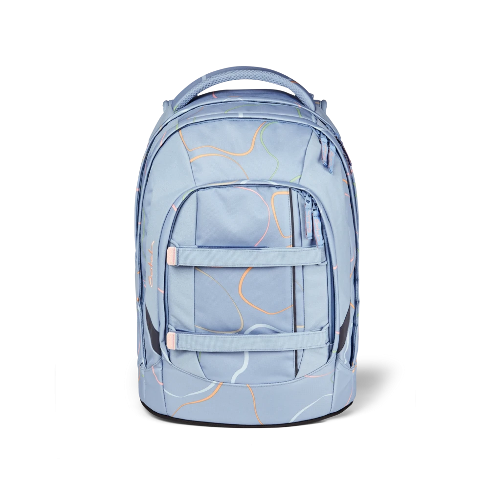 Ergonomic backpack Satch Pack Vivid Blue for secondary school in Recycled Pet