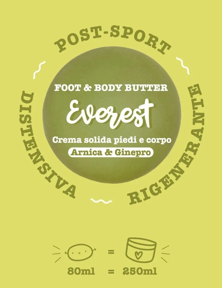 Everest solid foot and body cream - Arnica and Juniper_97079