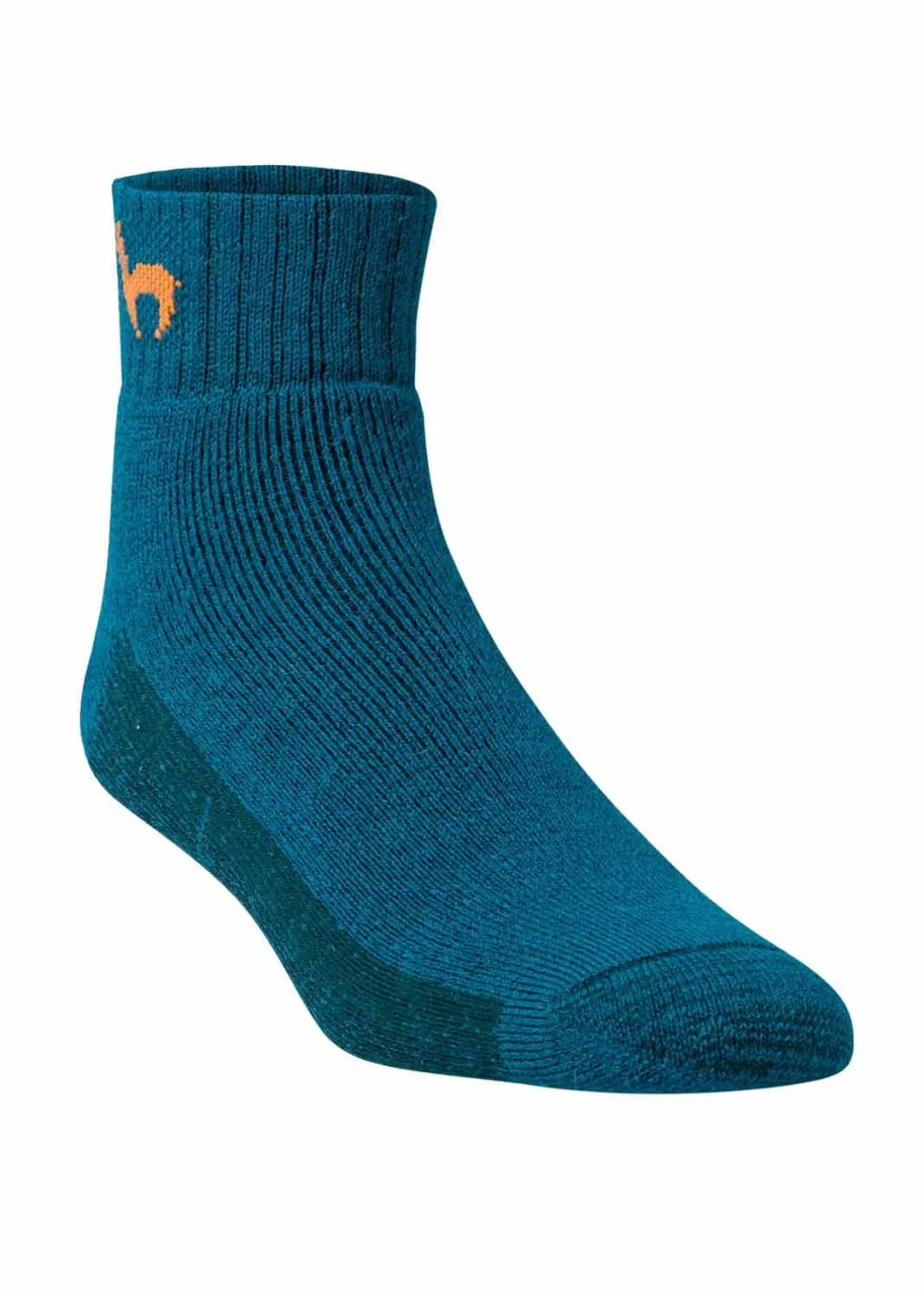 Non-slip socks for women and men in Alpaka and Wool_98541