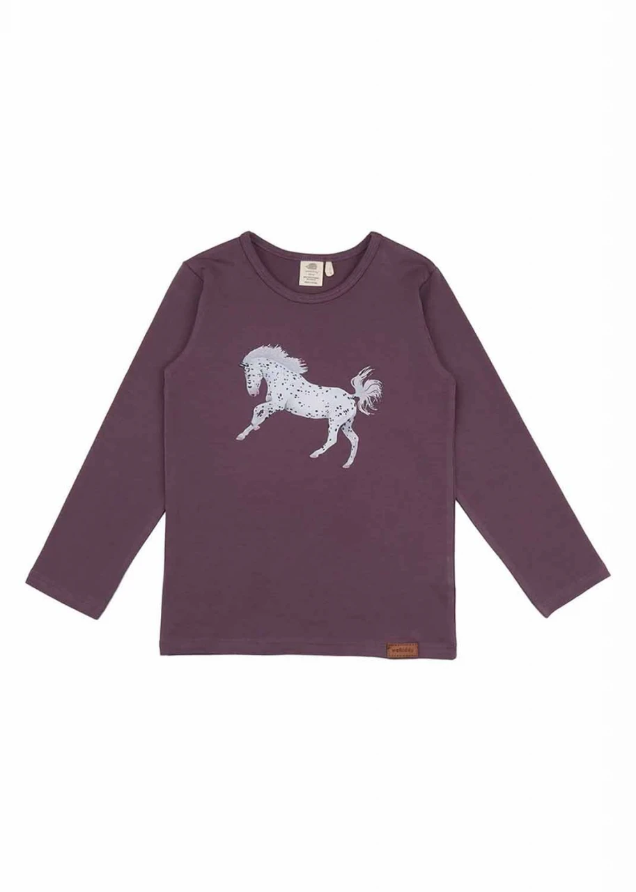 Shirt for children in organic cotton - Schimmel Horses