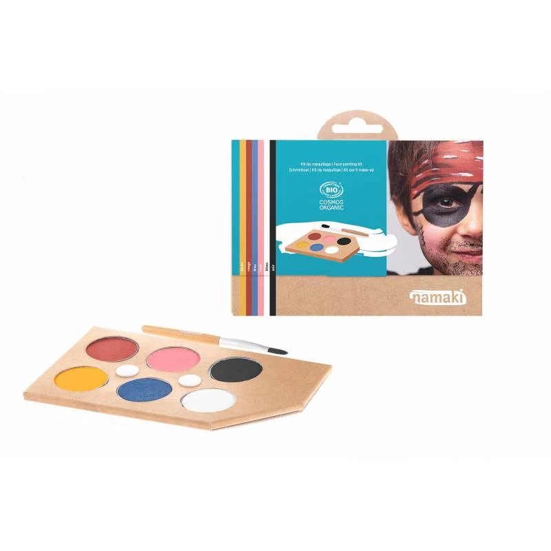 Make-up kit 6-color organic - Rainbow