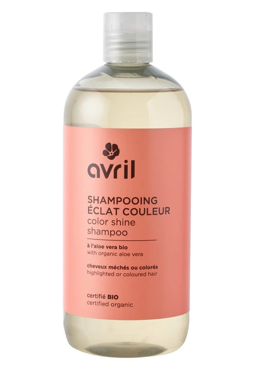 Avril illuminating shampoo for colored hair 500 ml Organic with Aloe