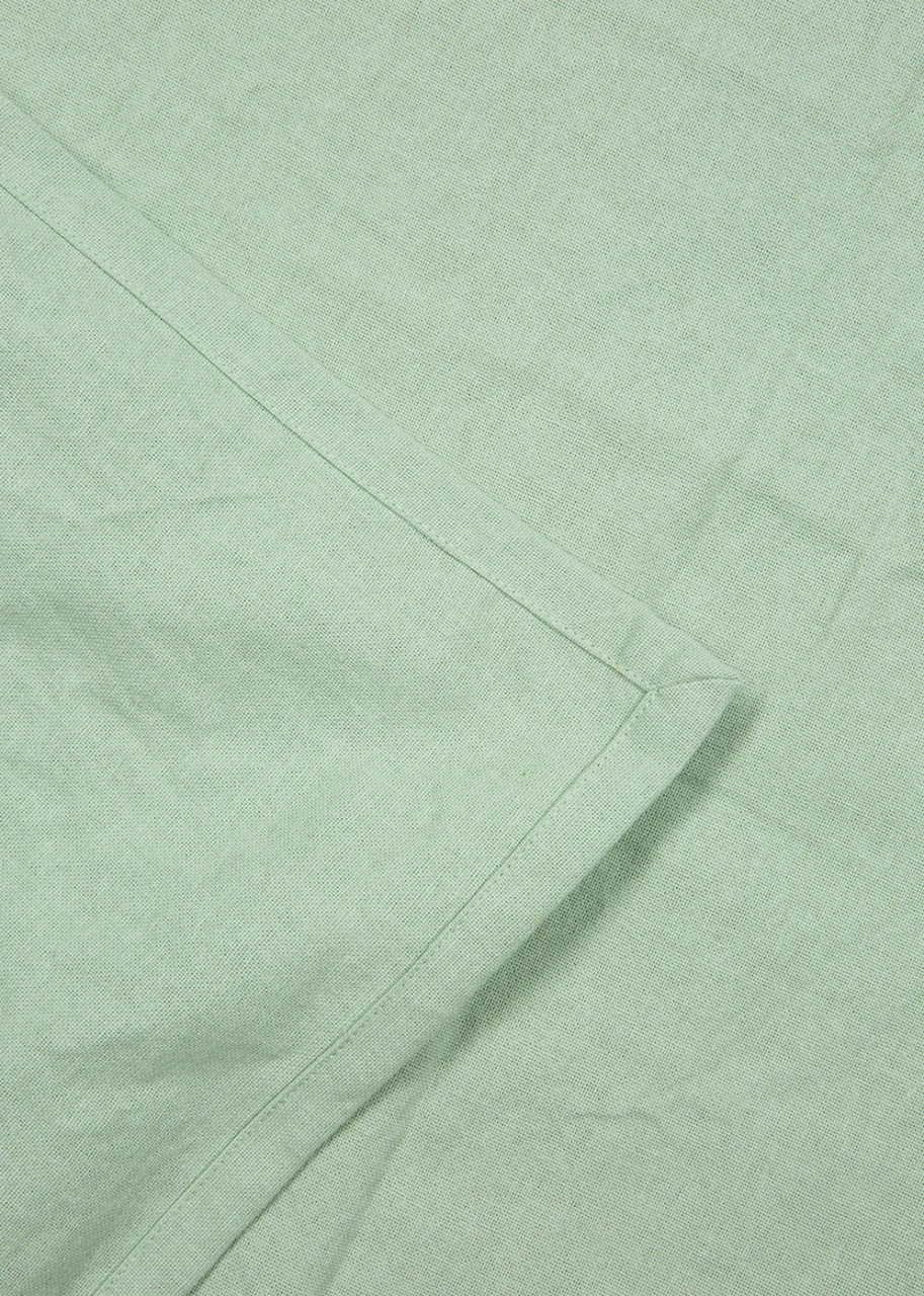 Tablecloth in organic cotton x 6 - Green