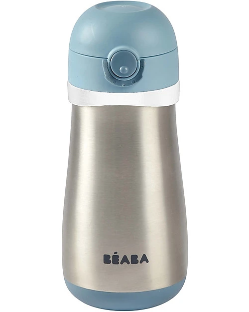 Stainless Steel Water Bottle for Toddlers with Handle