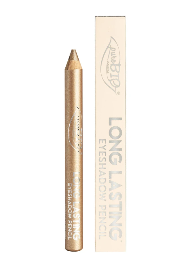 Long lasting eyeshadow pencil VEGAN PuroBIO - 06L champagne