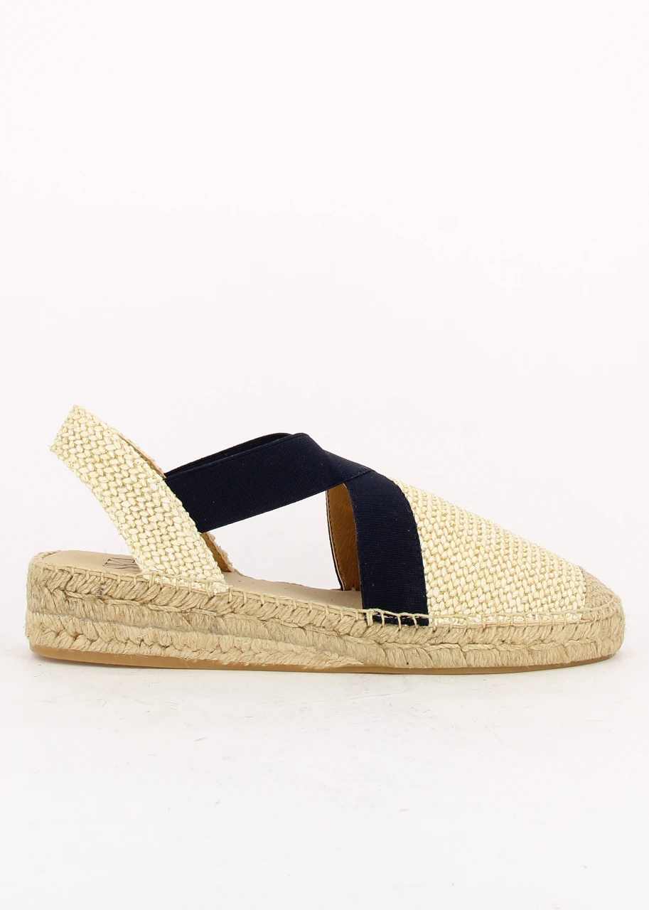 Dennis espadrille sandals made of recycled natural yuta