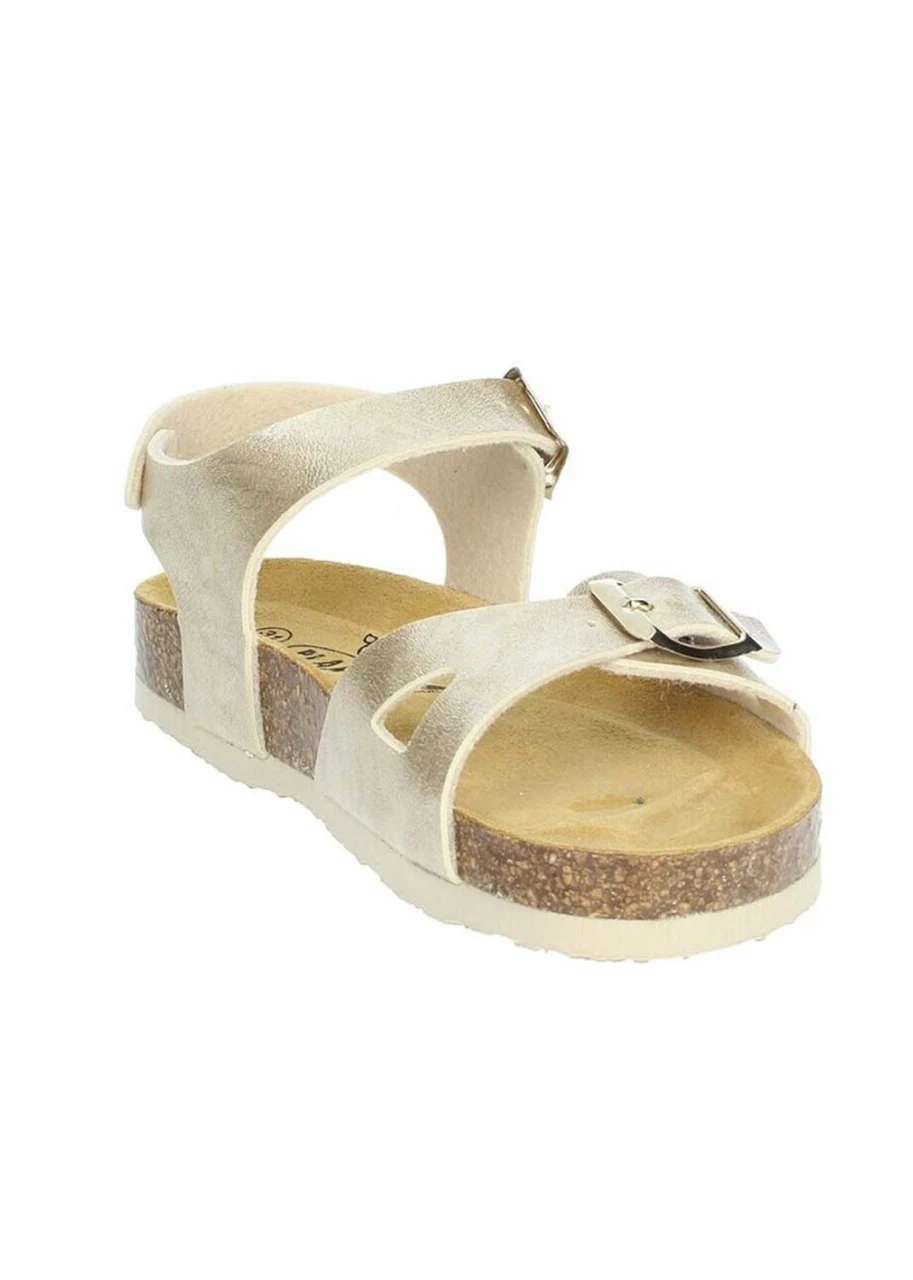 Lisa Lumier ergonomic sandals for girls in cork and natural leather
