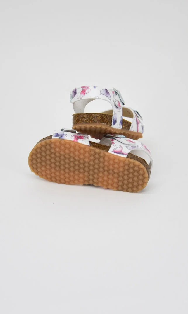 Poxy Serraje sandals for children first steps in cork and natural leather_104021