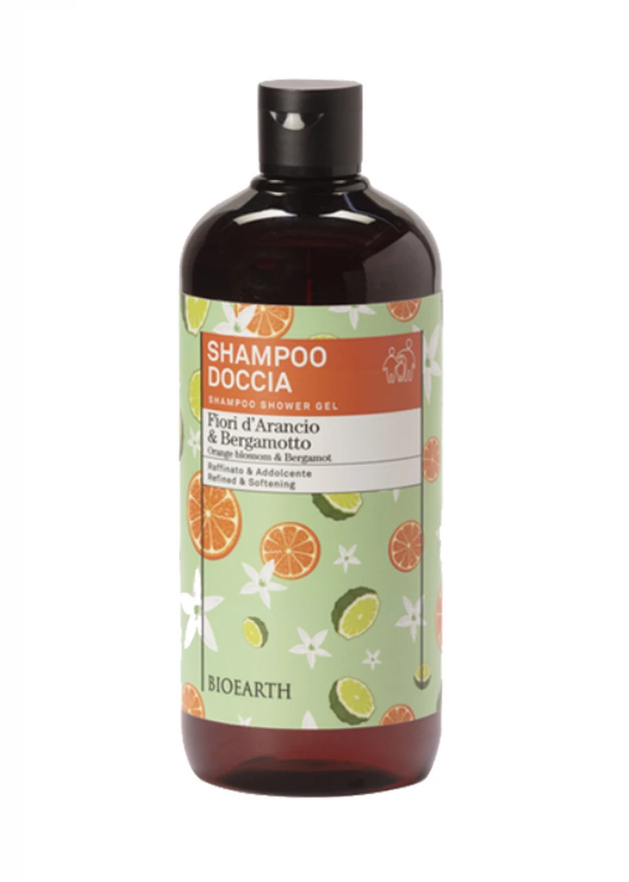 Orange blossom & bergamot shower shampoo