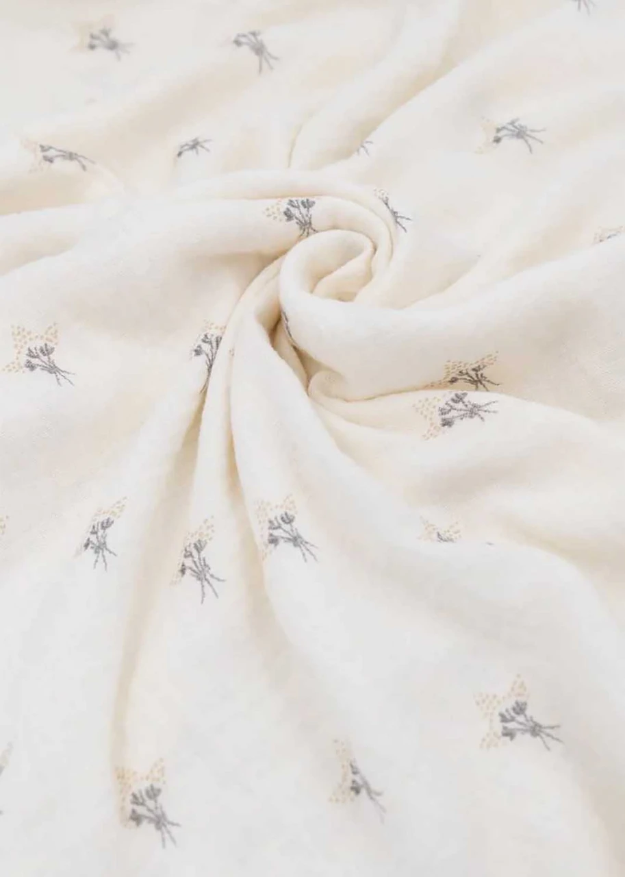 XL SWADDLE bamboo muslin 120X120CM - Lily_104523