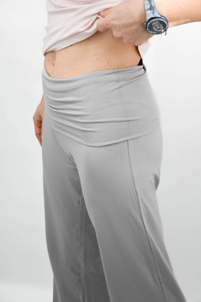 Women's High Waist Pants in Bamboo_104475