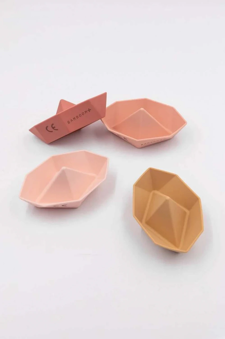 Silicone baby bath boats - Pink