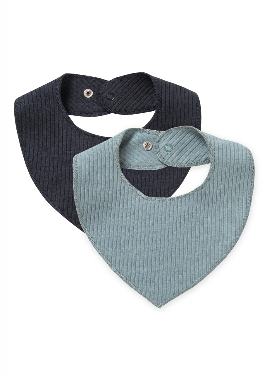 Blu Mix neck warmer for girls in pure organic cotton