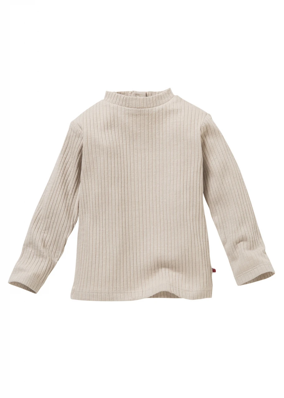 Children's high-necked jumper in organic cotton