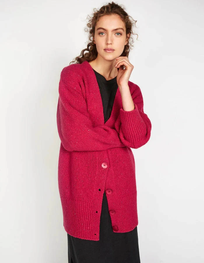 Women's Cumberland Cardigan in Wool and Cashmere