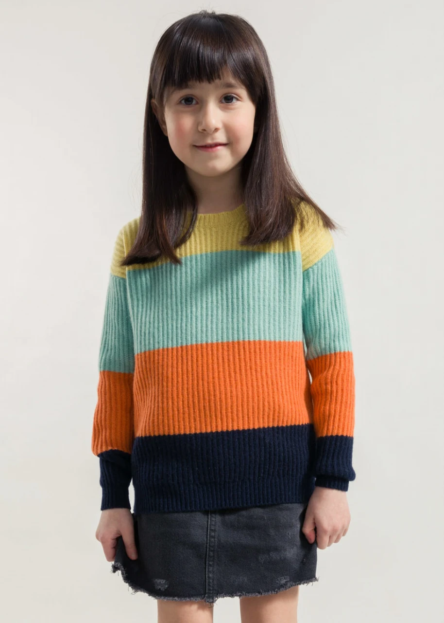 Valentino Kids' Sweater in Regenerated Wool